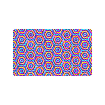 Optical illusion Techno Movement Rubber Doormat