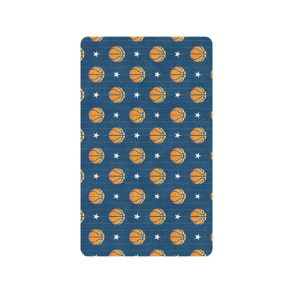 Basketball Star Print Pattern Rubber Doormat