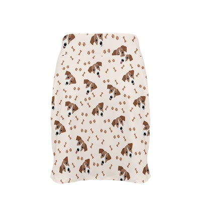 Russell Terriers Paw Print Design LKS303 17" Golf & Pickleball Skort with Pockets