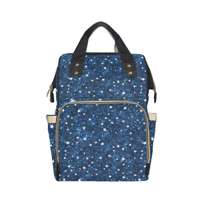 Cosmic Pattern Print Design 05 Diaper Bag Backpack