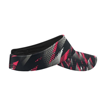 Racing Style Pattern Print Design A04 Unisex Sun Visor