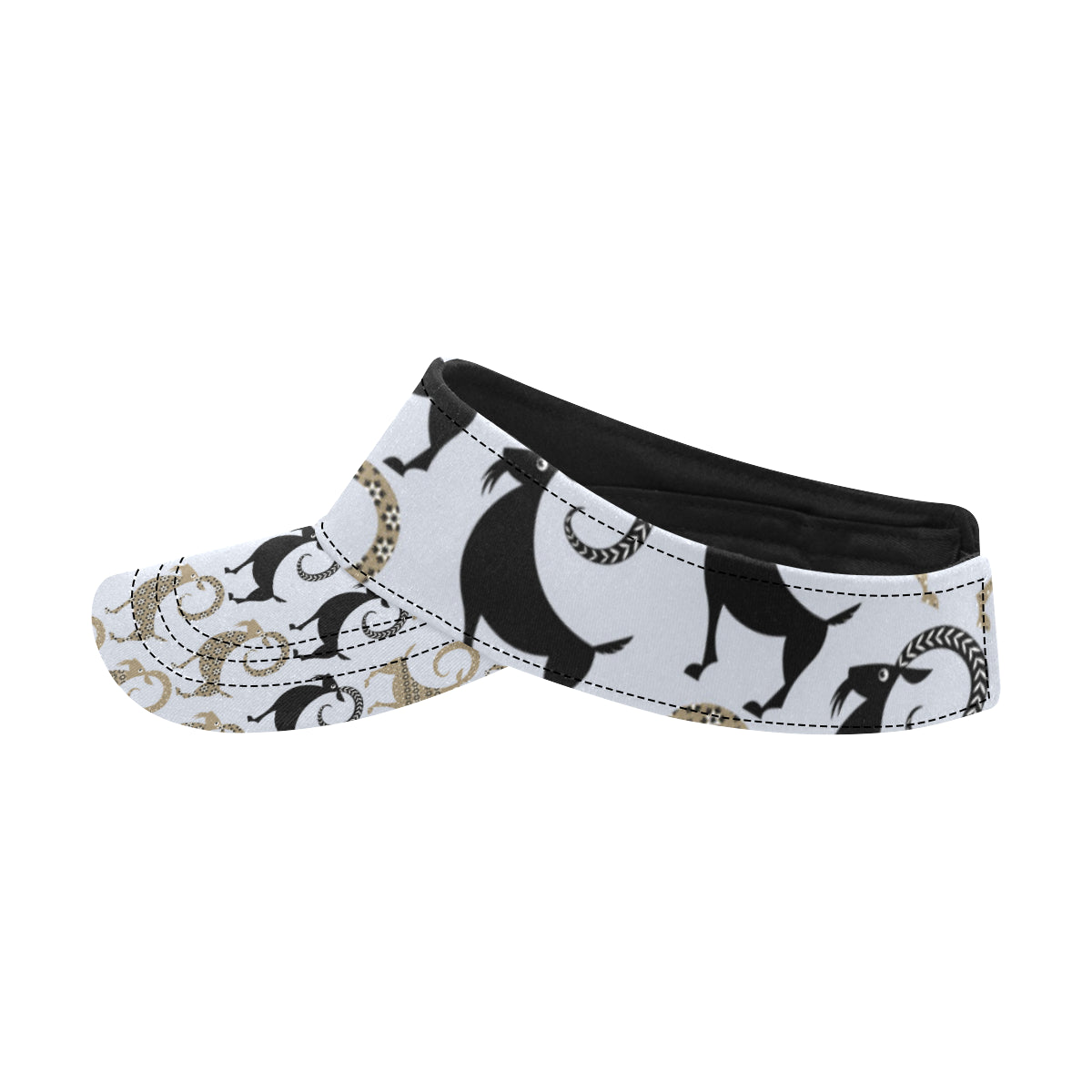 Goat Pattern Print Design 03 Unisex Sun Visor