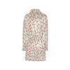 Sweet Pea Print Design LKS301 Women's Fleece Robe