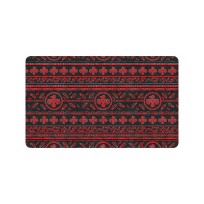 Native American Eagle Themed Print Rubber Doormat