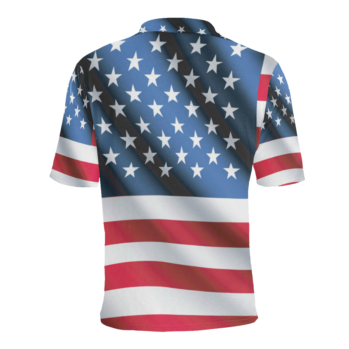 American flag Classic Men Polo Shirt