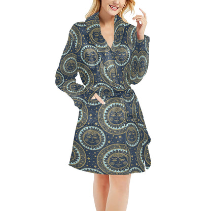 Boho Sun Dream Women's Fleece Robe