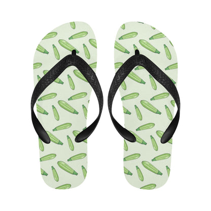 Zucchini Print Design LKS302 Flip Flops