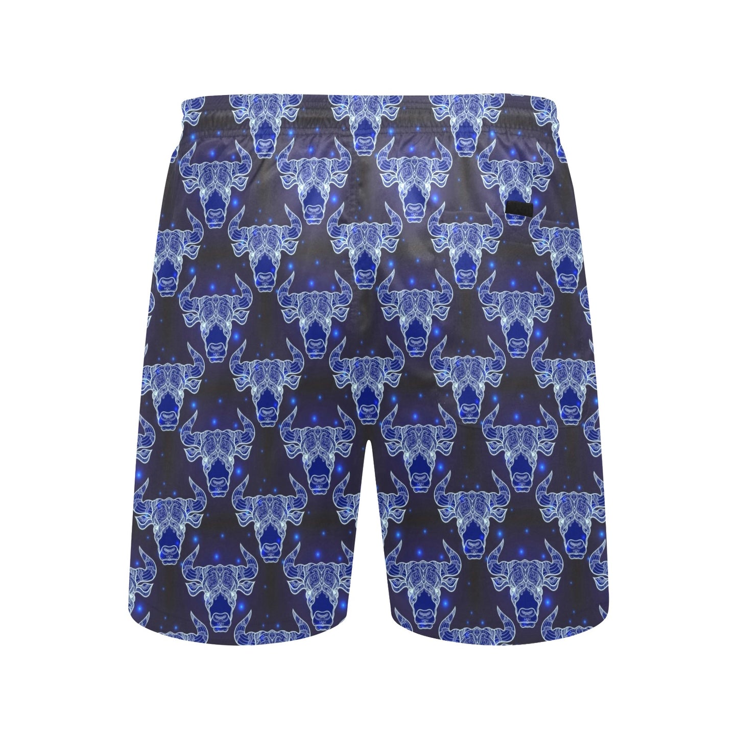Taurus Print Design LKS302 Men's Swim Trunks Beach Shorts