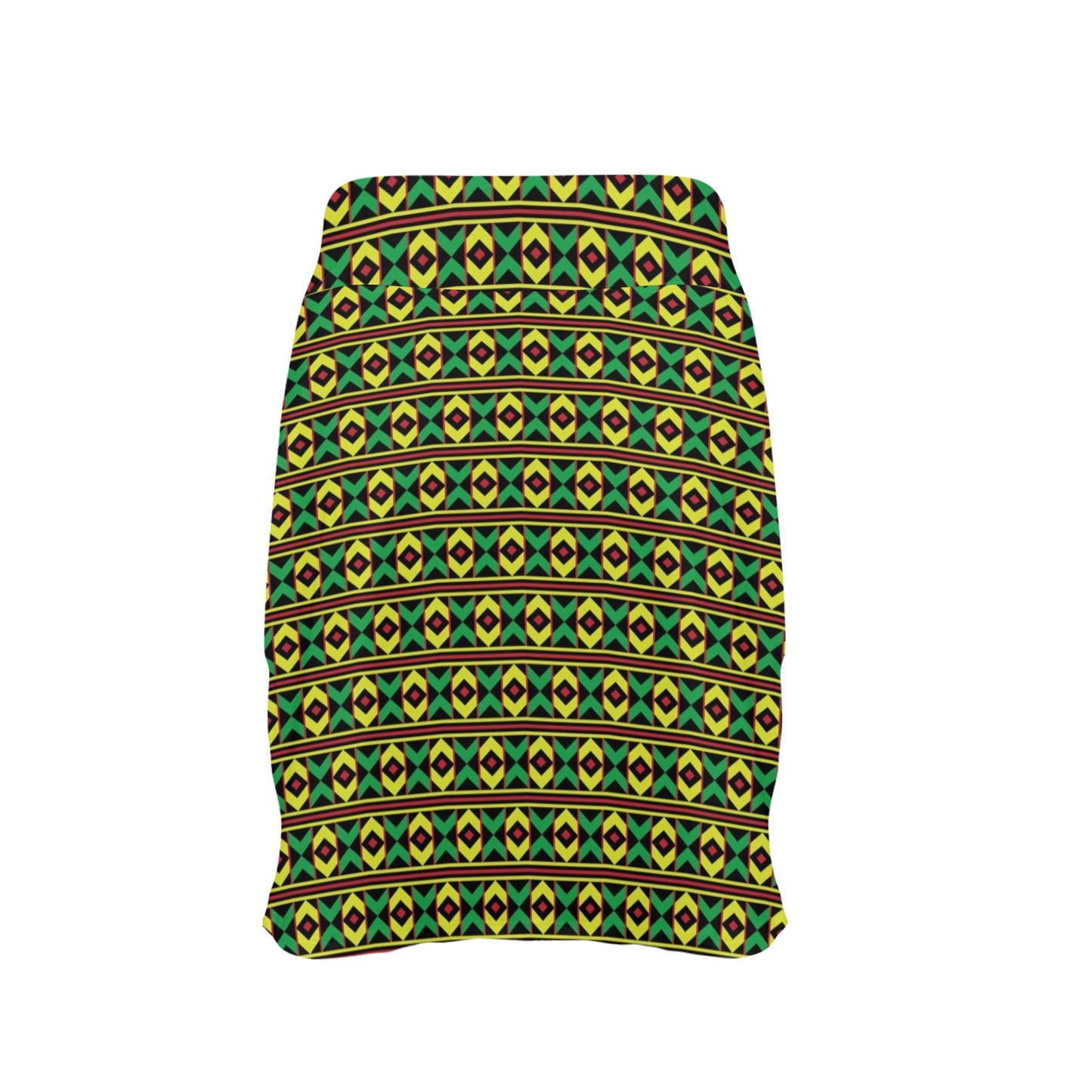 African Geometric Print Pattern 17" Golf & Pickleball Skort with Pockets