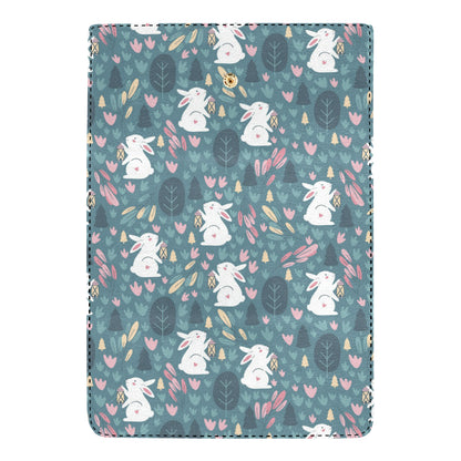 Rabbit Pattern Print Design RB013 Women's Trifold Wallet