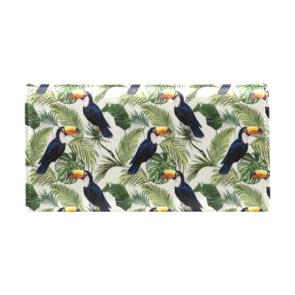 Toucan Print Design LKS308 Women's Trifold Wallet