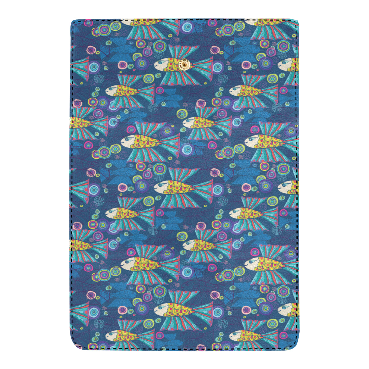 Flying Fish Pattern Print Design 01 Women's Trifold Wallet