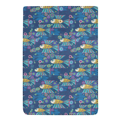 Flying Fish Pattern Print Design 01 Women's Trifold Wallet