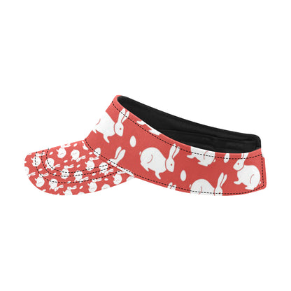 Rabbit Pattern Print Design RB017 Unisex Sun Visor