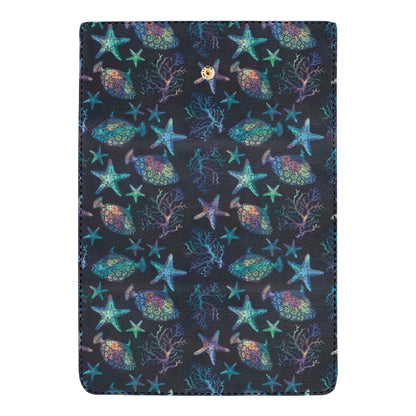 Starfish Pattern Print Design 01 Women's Trifold Wallet