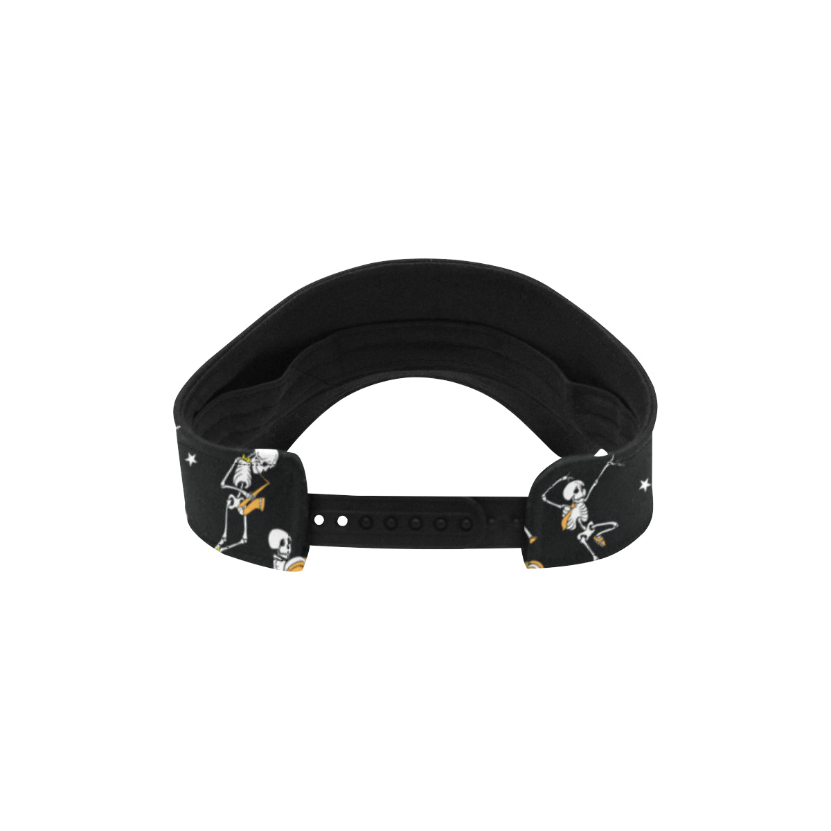 Skeleton Dance Print Unisex Sun Visor