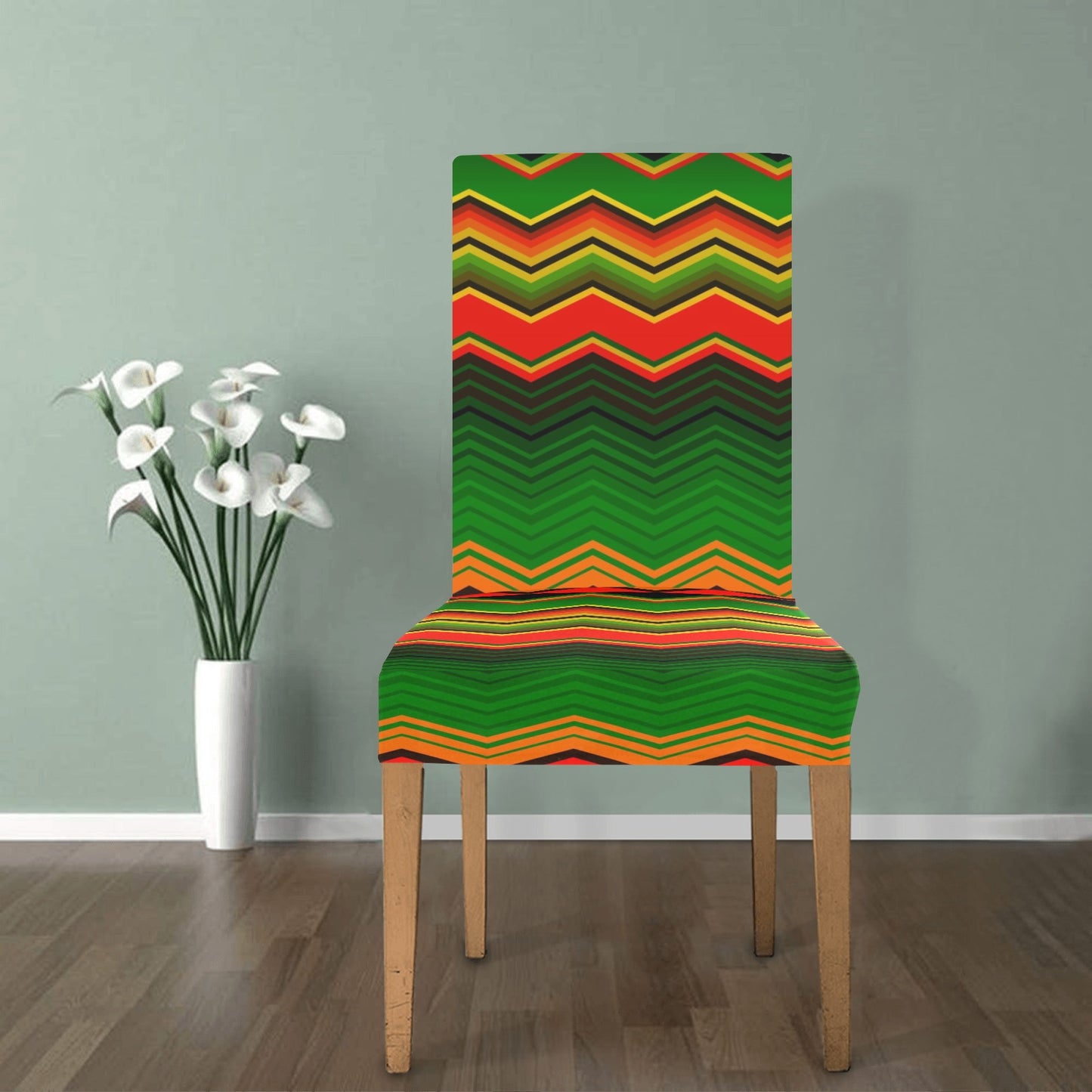 Serape Print Design LKS306 Dining Chair Slipcover