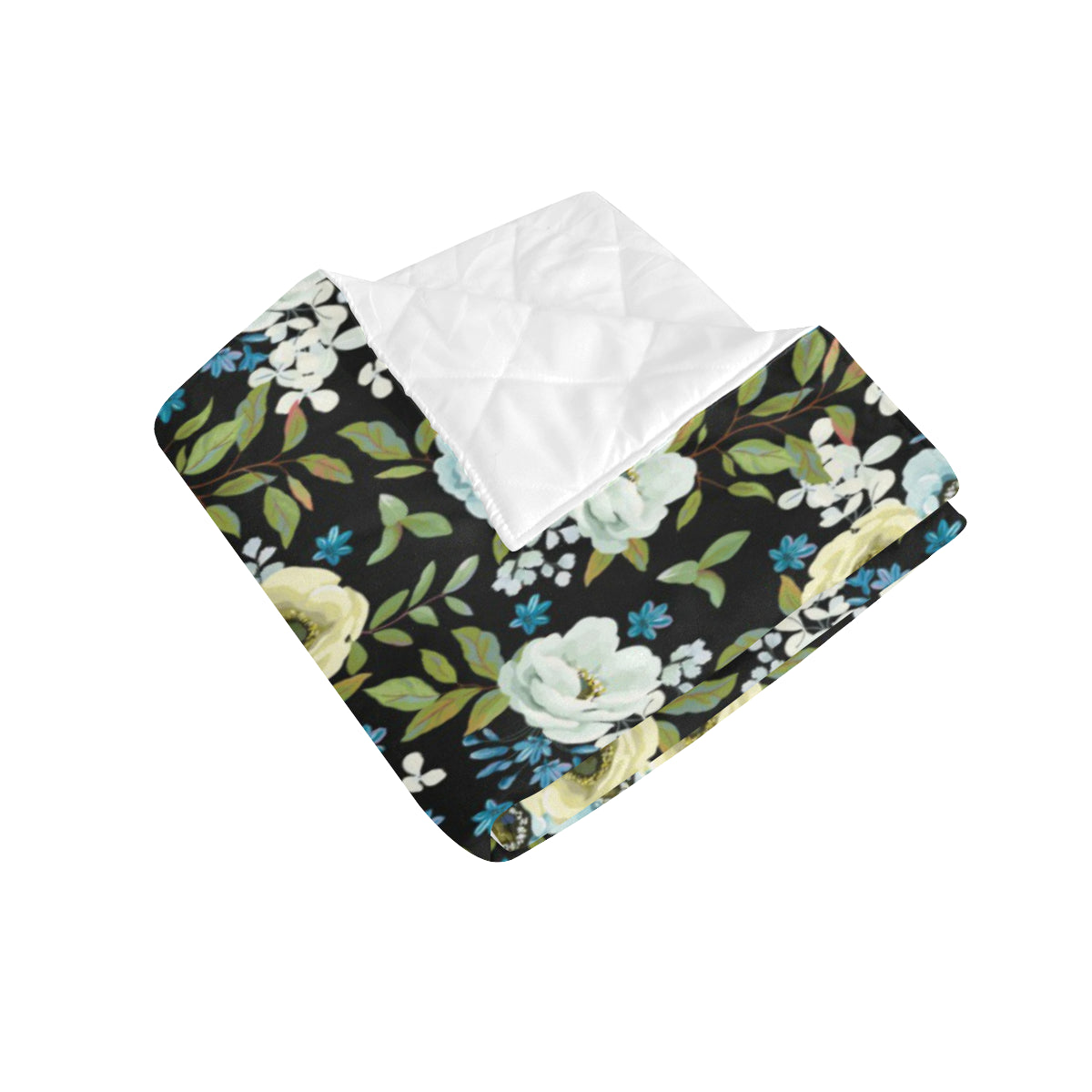 Anemone Pattern Print Design AM03 Premium Quilt