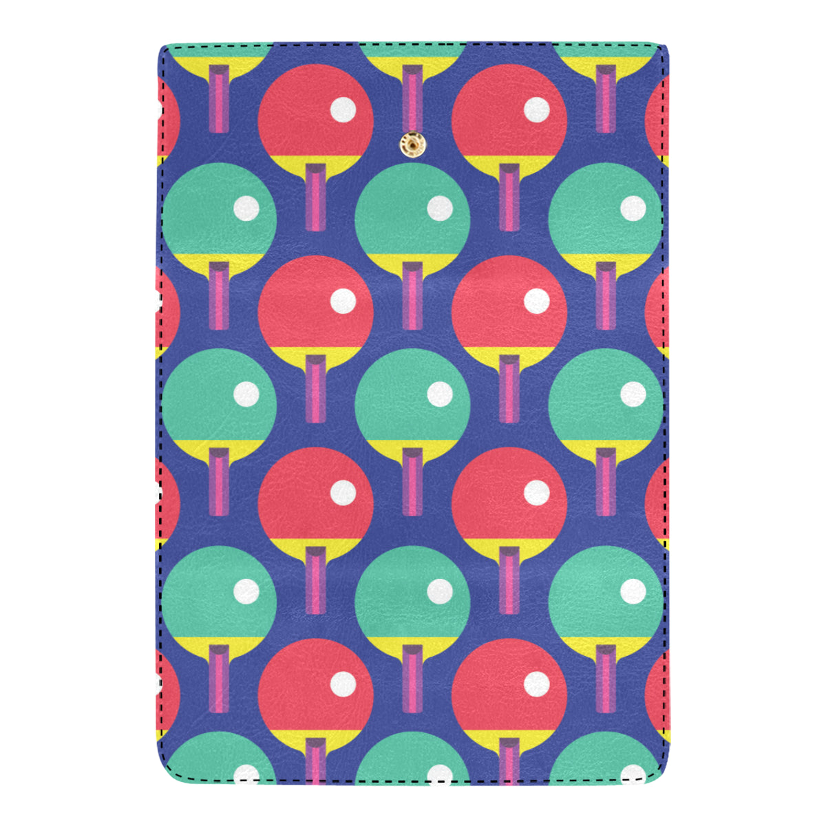 Ping Pong Pattern Print Design A03 Women's Trifold Wallet