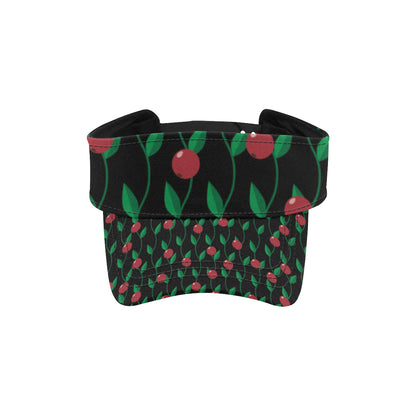 Cranberry Pattern Print Design CB01 Unisex Sun Visor