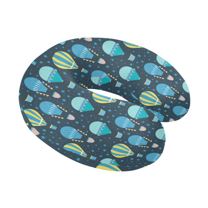 Ballon Pattern Print Design 06 U-Shaped Travel Neck Pillow