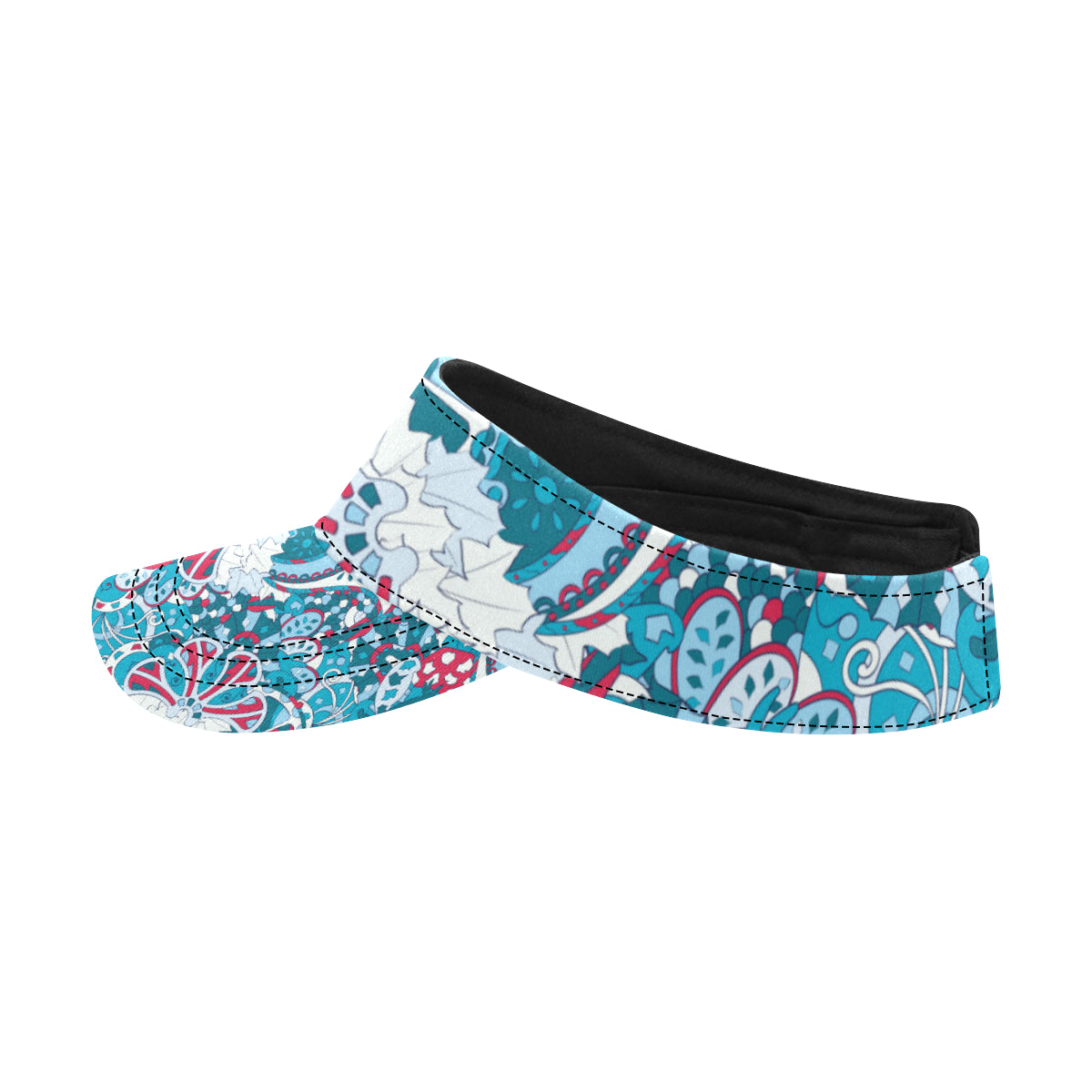 Funky Retro Pattern Print Design A05 Unisex Sun Visor