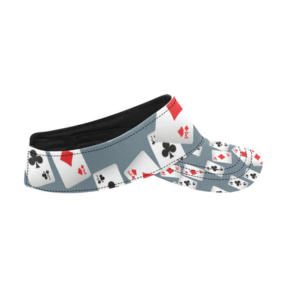 Poker Cards Pattern Print Design A05 Unisex Sun Visor