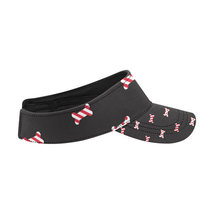 Dog Bone Pattern Print Design 04 Unisex Sun Visor