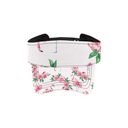 Flamingo Rose Pattern Unisex Sun Visor