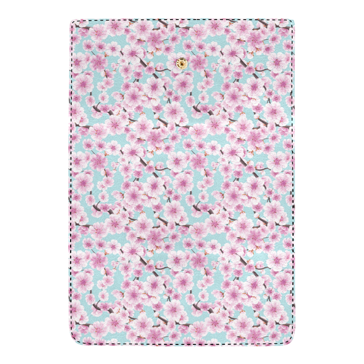 Cherry Blossom Pattern Print Design 01 Women's Trifold Wallet