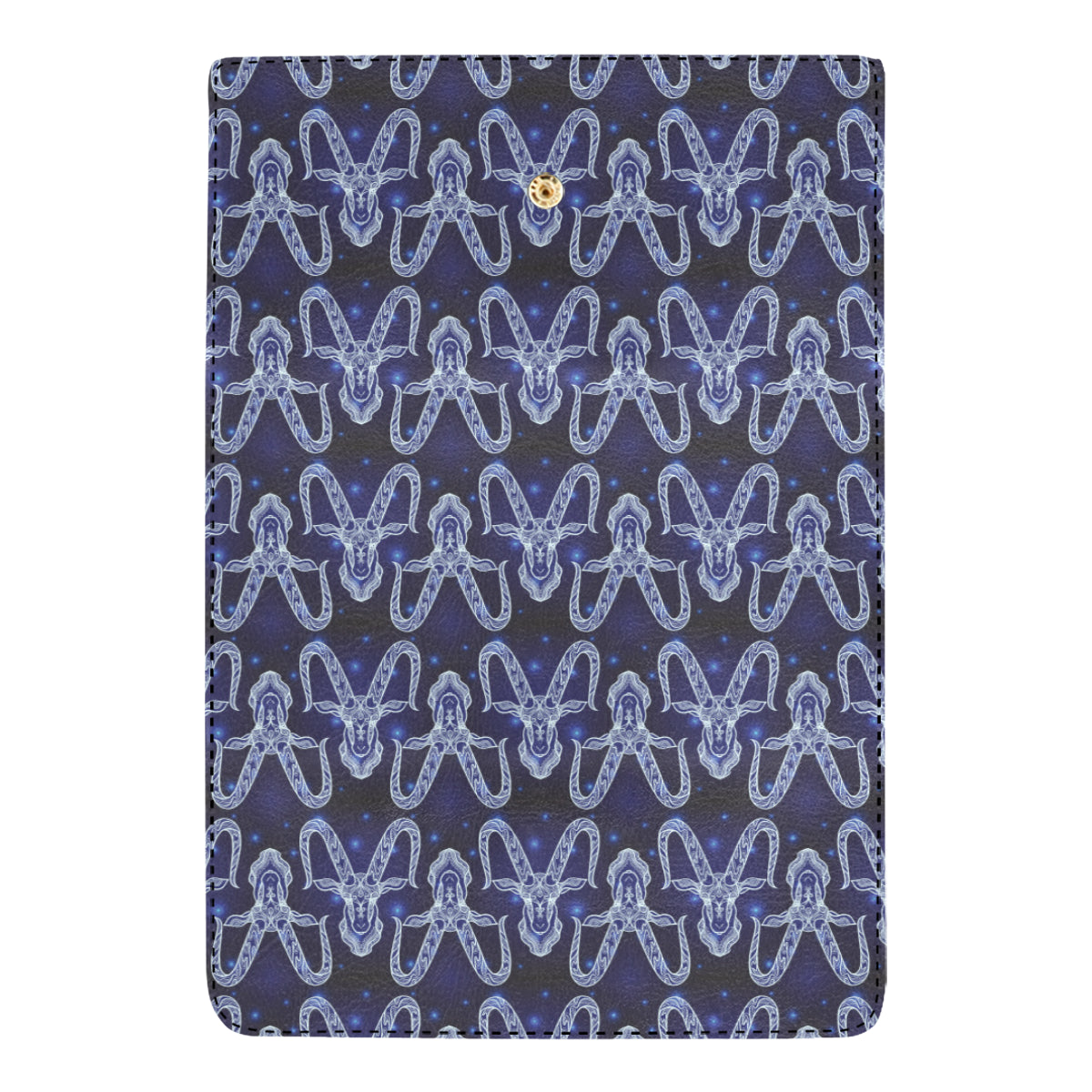 Capricorn Zodiac Pattern Print Design 03 Women's Trifold Wallet