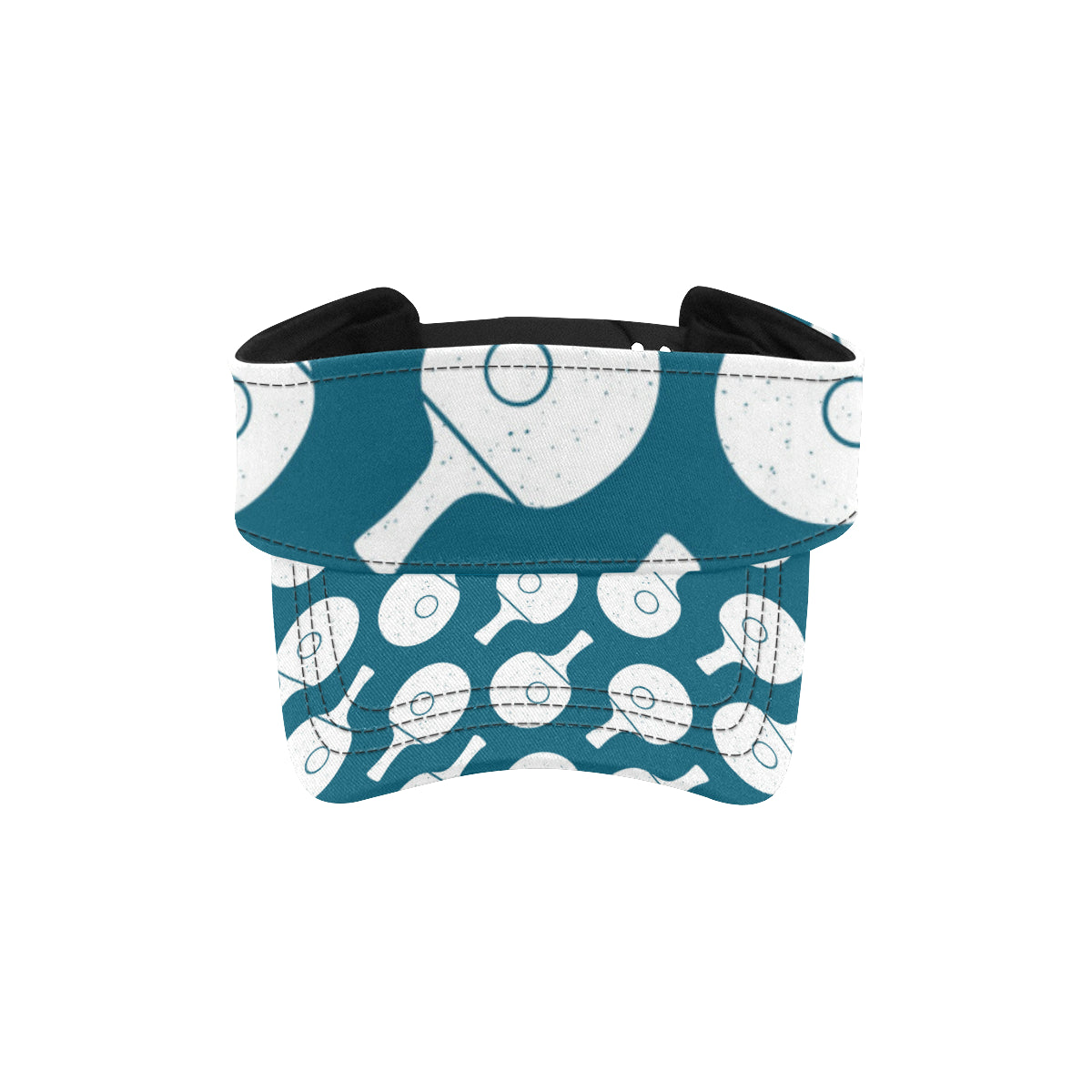 Ping Pong Pattern Print Design A02 Unisex Sun Visor