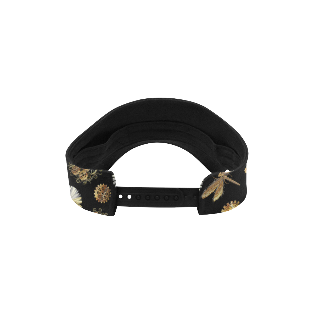 Steampunk Dragonfly Design Themed Print Unisex Sun Visor