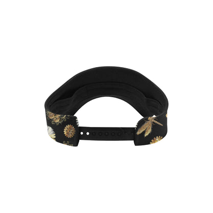 Steampunk Dragonfly Design Themed Print Unisex Sun Visor