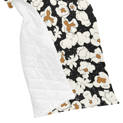 Popcorn Pattern Print Design A02 Premium Quilt