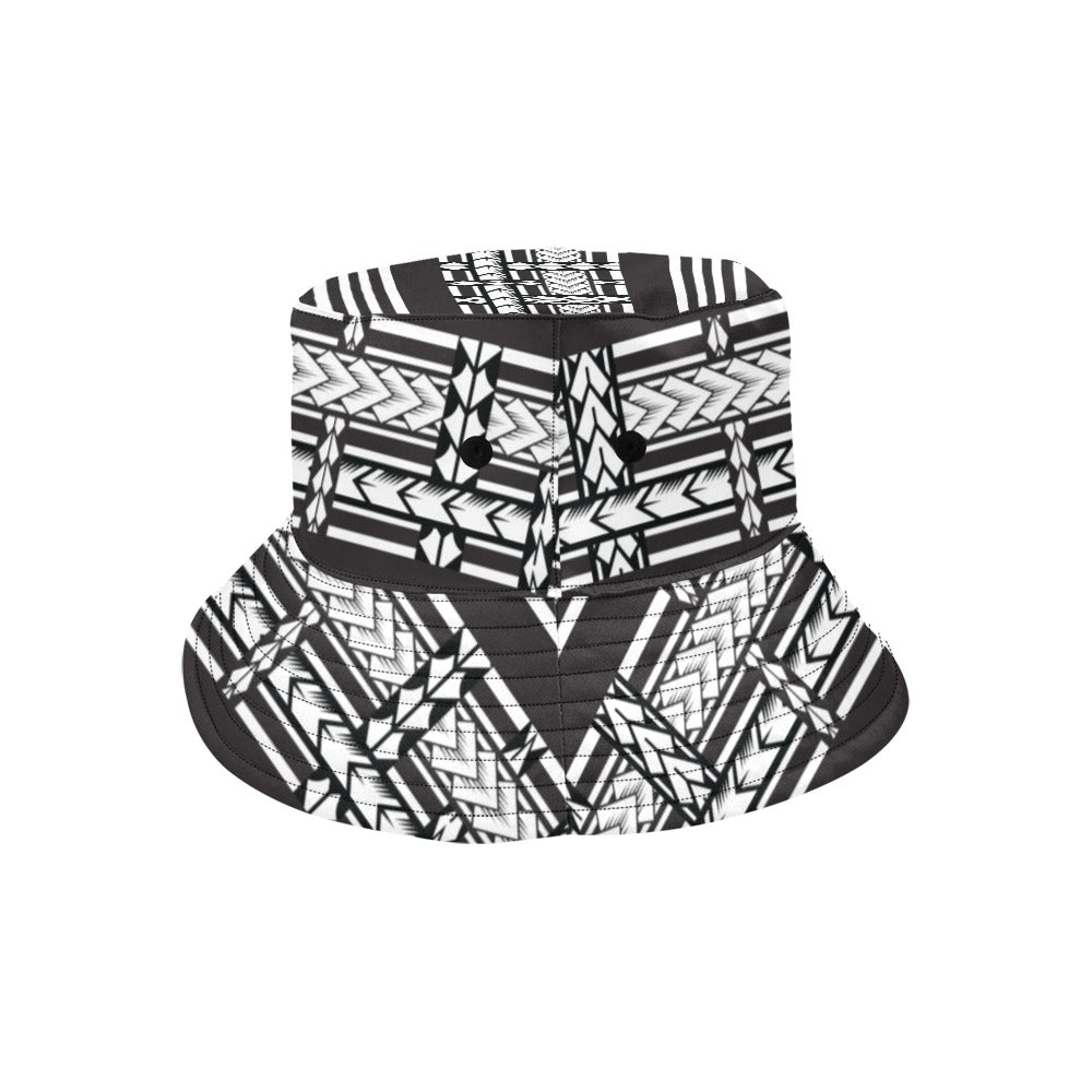 Samoan Tattoo Print Design LKS304 Unisex Bucket Hat