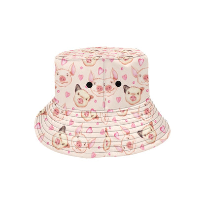 Pig Print Design LKS406 Unisex Bucket Hat