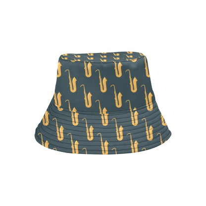 Saxophone Print Design LKS401 Unisex Bucket Hat