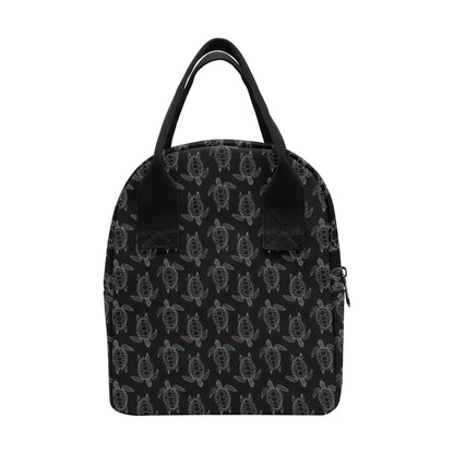 Sea Turtle Print Design LKS3012 Insulated Lunch Bag