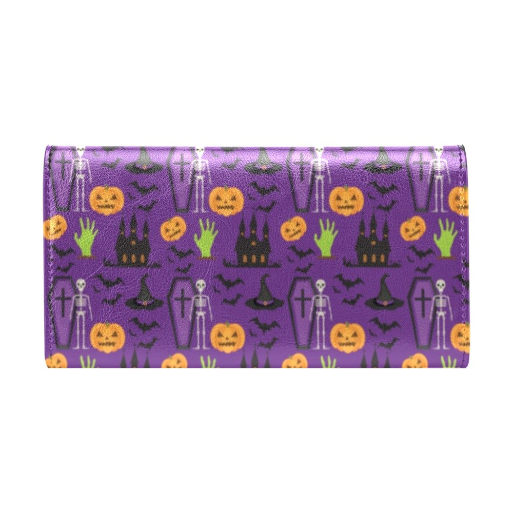 Halloween Print Design LKS403 Women's Trifold Wallet