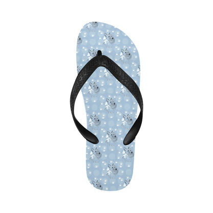 Scottish Terriers Print Design LKS308 Flip Flops