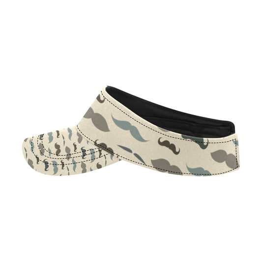 Mustache Pattern Print Design A01 Unisex Sun Visor