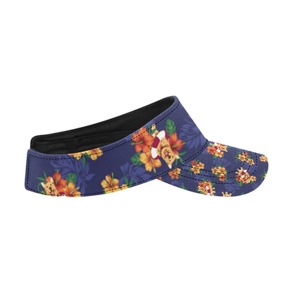 Hawaiian Themed Pattern Print Design H02 Unisex Sun Visor