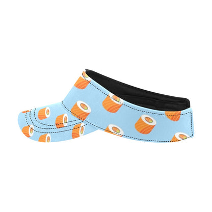 Salmon Sushi Print Design LKS307 Unisex Sun Visor