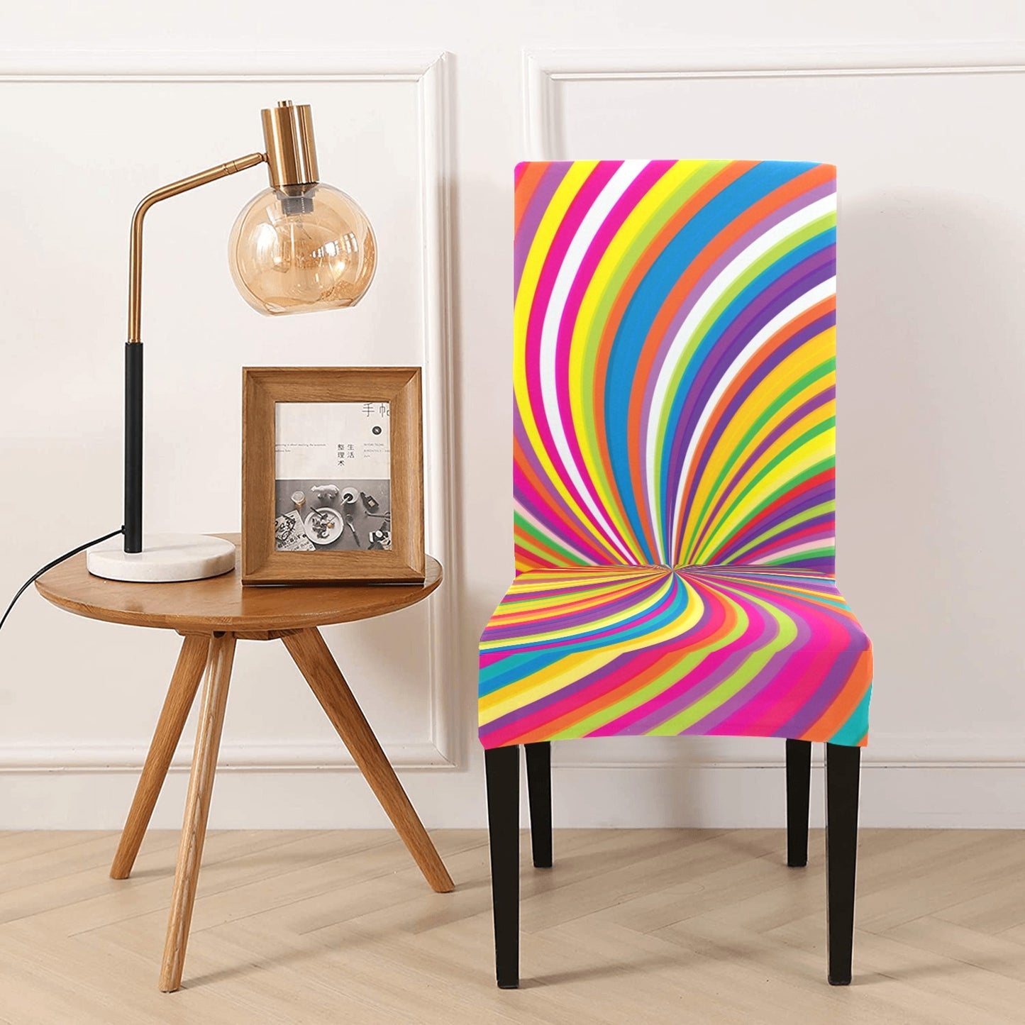 Vortex Print Design LKS301 Dining Chair Slipcover