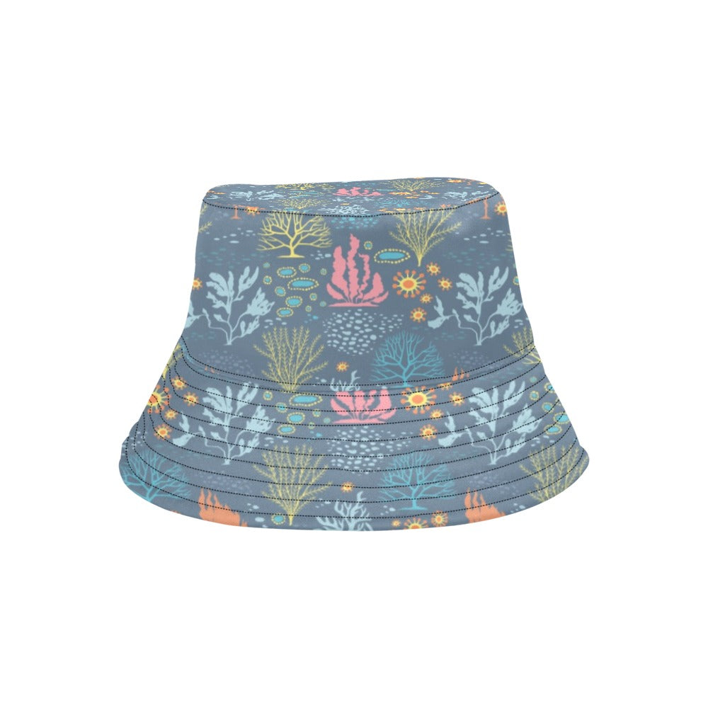 Seaweed Print Design LKS304 Unisex Bucket Hat