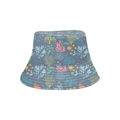 Seaweed Print Design LKS304 Unisex Bucket Hat