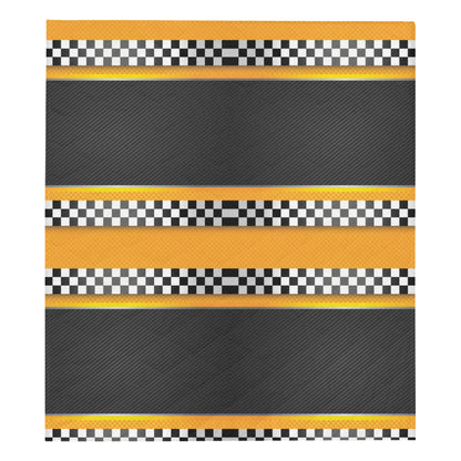 Checkered Pattern Print Design 01 Premium Quilt