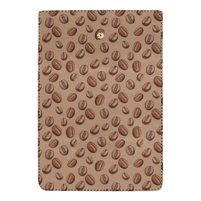 Coffee Pattern Print Design 07 Women's Trifold Wallet
