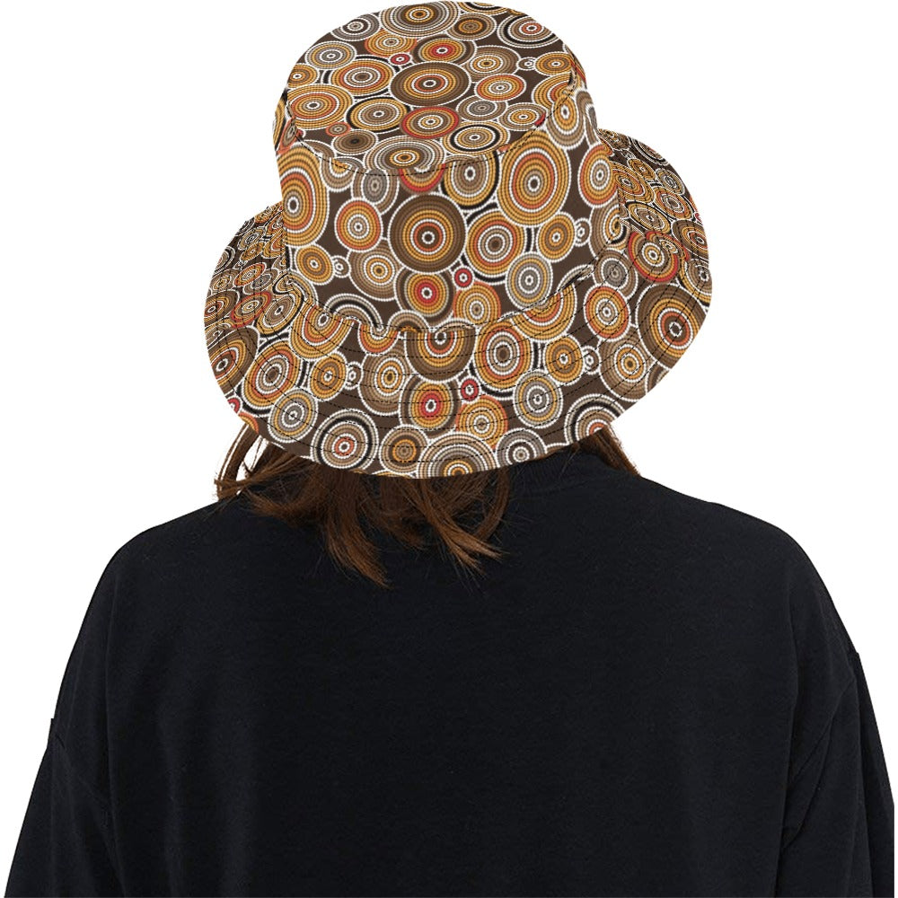 Aboriginal Print Design LKS402 Unisex Bucket Hat